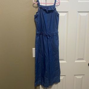Girl’s Cat & Jack Denim Jumper Size Medium 7/8